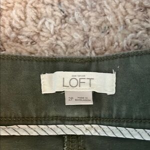 Loft 2P green pants